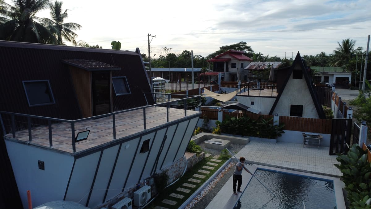 Rooftop deck